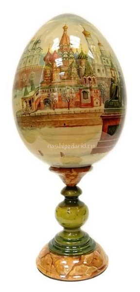 картинка Яйцо сувенирное Москва 32 см. арт. 17532 магазин подарков