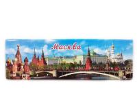 картинка Магниты с Москвой "Кремль Москва Река" 4х12см Арт. 140219236 магазин сувениров Наши подарки