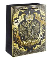 Пакет вертикальный «Герб России», 25×32×12см Арт. 3681335