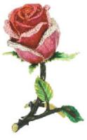 картинка Шкатулка "Роза бутон" цв.красная арт. HJD0557 