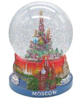  Сувенирный шар с эфектом снегопада "Москва" Большой 13 см. арт. 7944224 магазин сувениров Наши подарки
