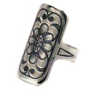 картинка Необычное кольцо из серебра Арт: 10020405А05 