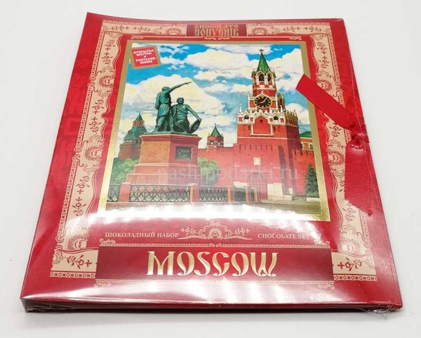Шоколад "Москва" молочный и горький 200 гр. арт. 678754
