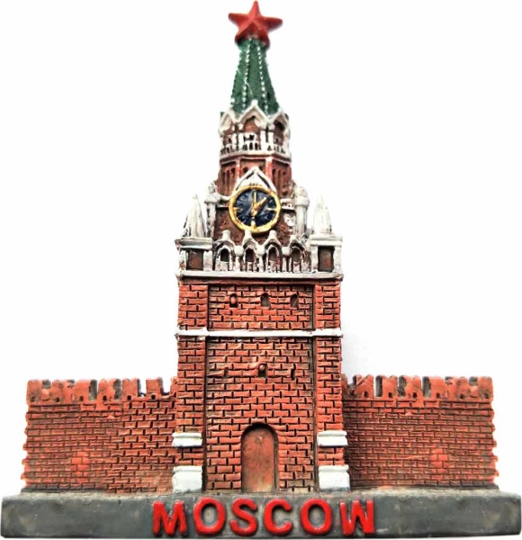 Фигурка Москва, Спасская башня 9 см. арт. 75757
